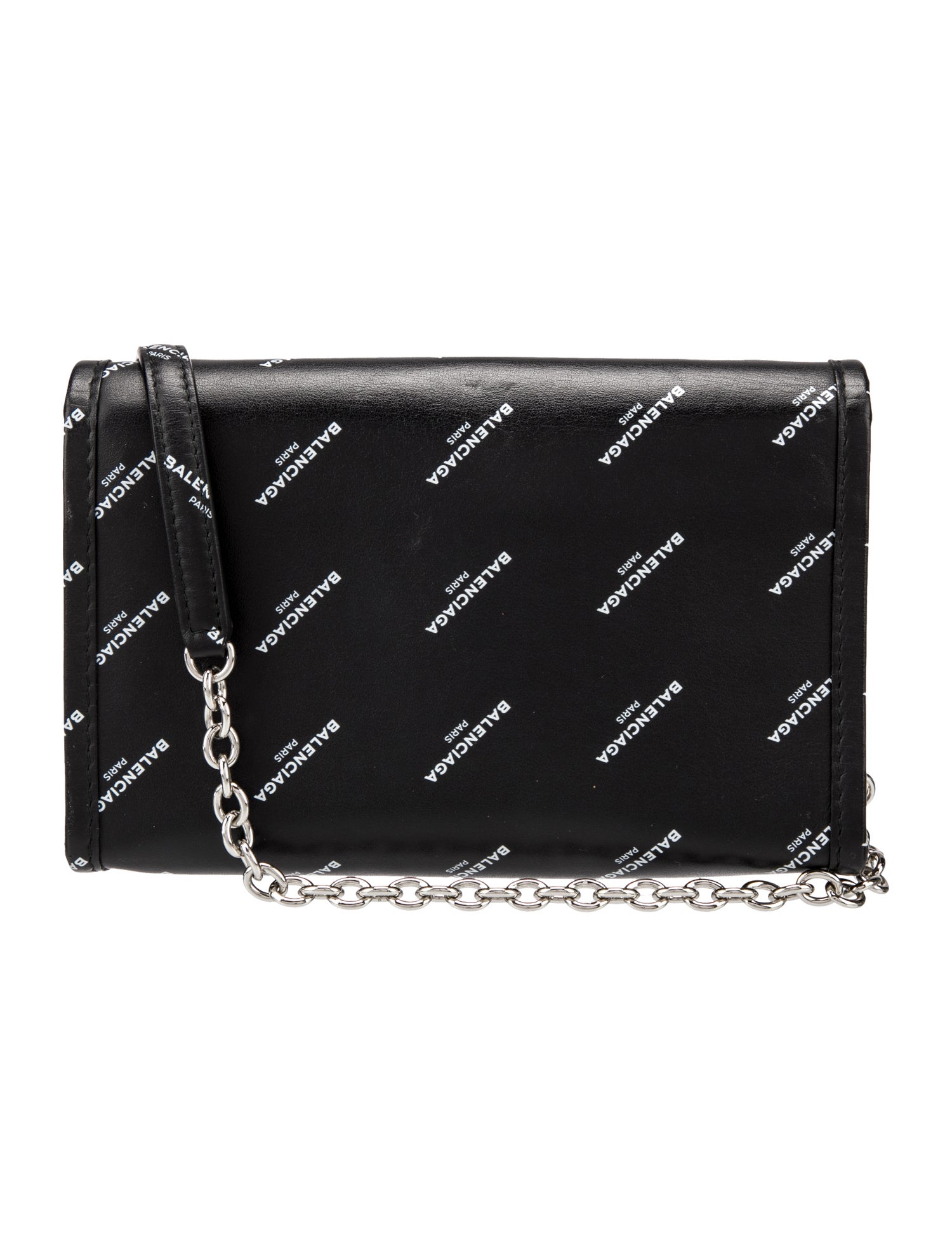 Balenciaga Leather Evening Bag Vintage